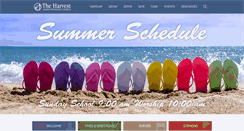 Desktop Screenshot of harvestumc.org